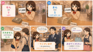 TỪ VỰNG BÀI 3 MINNA NO NIHONGO 35 39