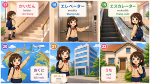 TỪ VỰNG BÀI 3 MINNA NO NIHONGO tuvungbai3 17 22