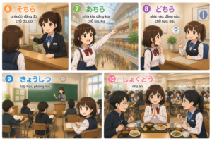 TỪ VỰNG BÀI 3 MINNA NO NIHONGO tuvungbai3 6 10