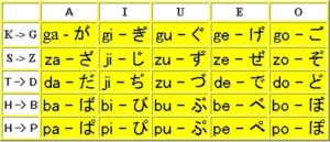 ÂM ĐỤC, ÂM BÁN ĐỤC TRONG TIẾNG NHẬT bien am